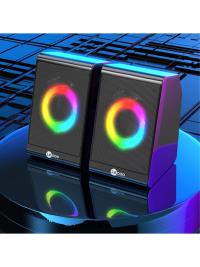LENOVO LECOO DS100 1+1 Siyah 6w RMS Hoparlör RGB Ledli